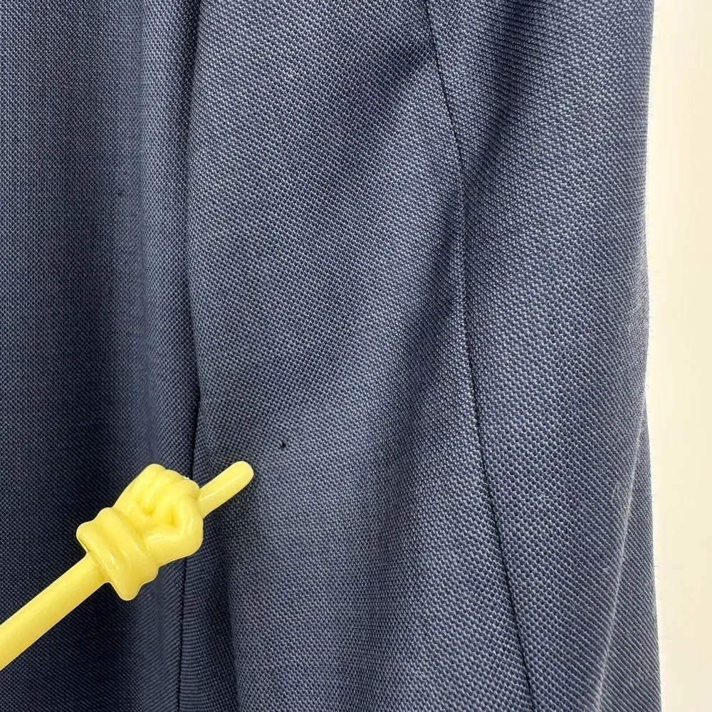 Peter Millar Blazer Jacket Mens‎ 42 Blue Single Breasted Business Casual FLAWS